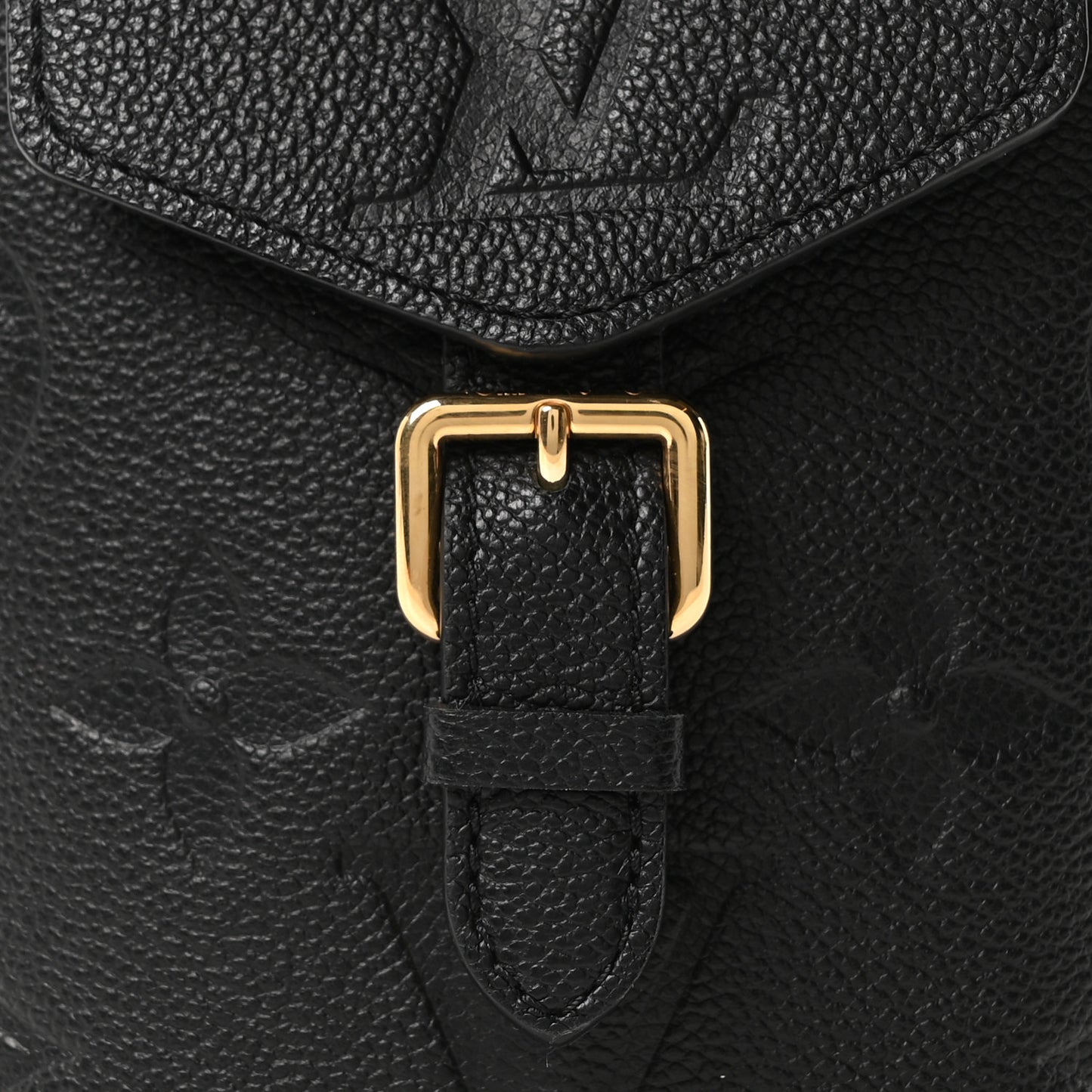 Empreinte Monogram Giant Tiny Backpack Black