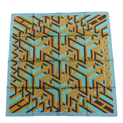 Hermes Silk Carre Cube Scarf 90 1 of 5