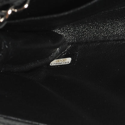 Chanel Iridescent Caviar Flap Clutch Bag Black 6 of 7