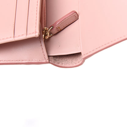 MCM Visetos Trifold Wallet Pink 7 of 10
