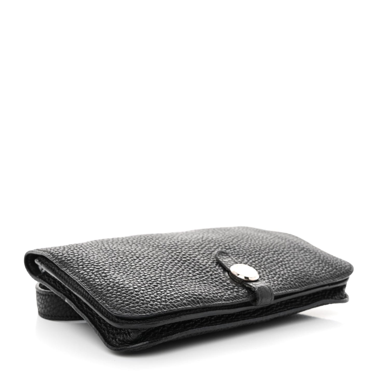 Togo Dogon Wallet Waist Pouch Black