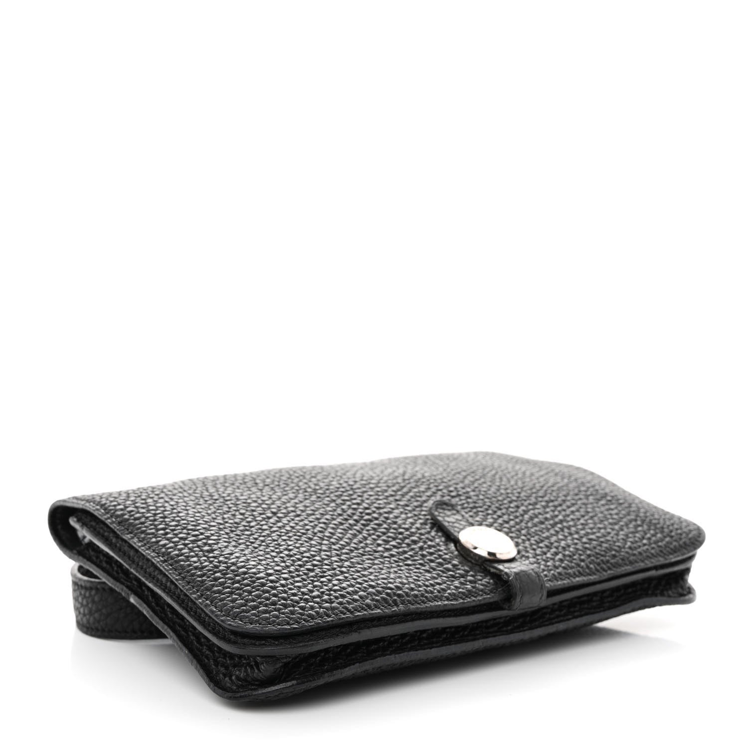 Hermes Togo Dogon Wallet Waist Pouch Black 4 of 12