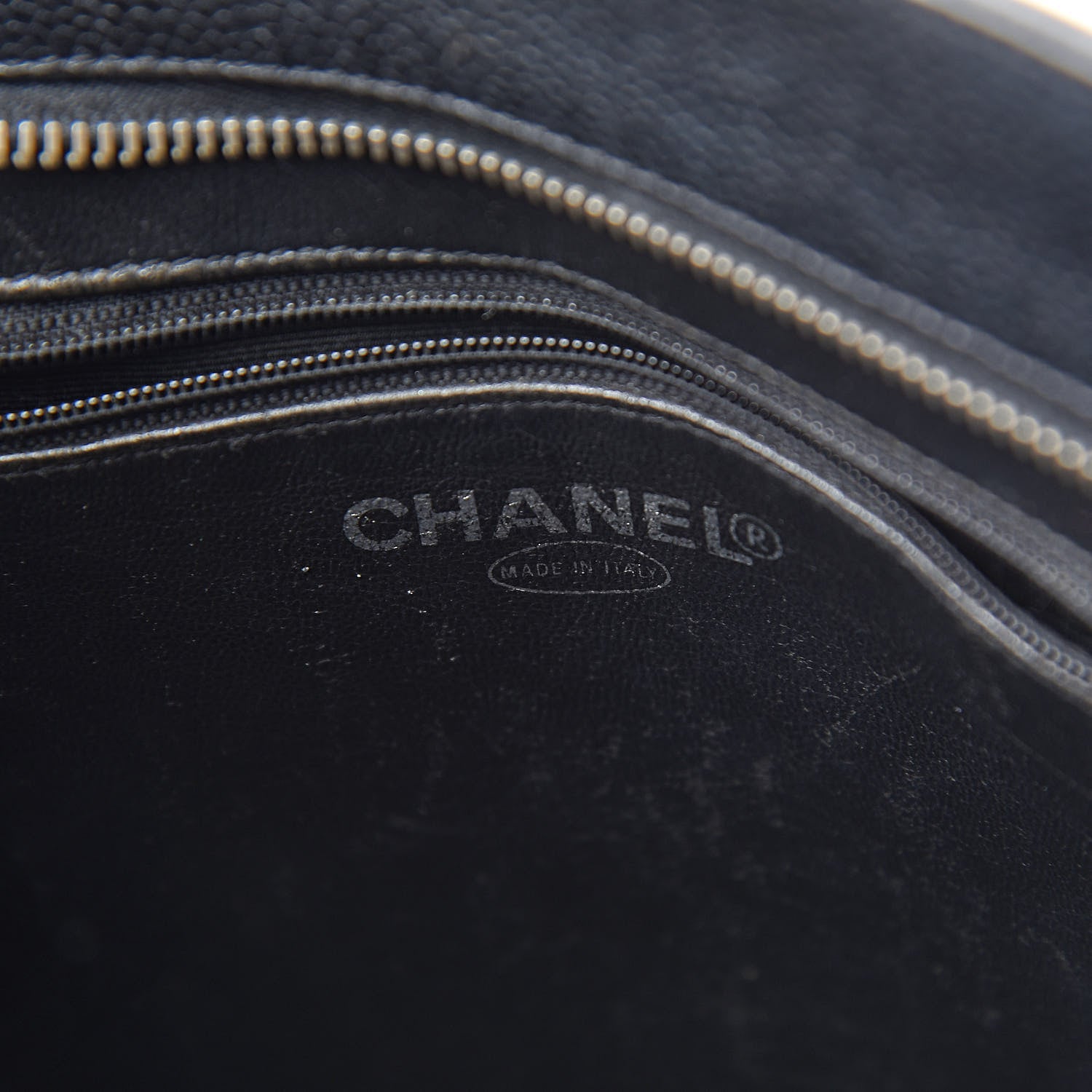 Chanel Caviar Quilted Medallion Tote Black 6 of 10