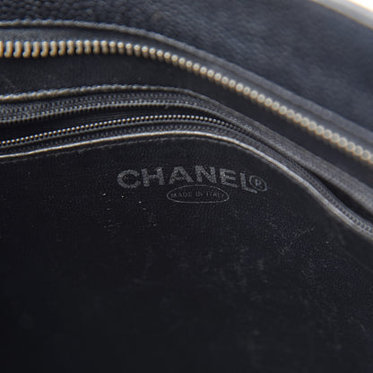 Chanel Caviar Quilted Medallion Tote Black 6 of 10