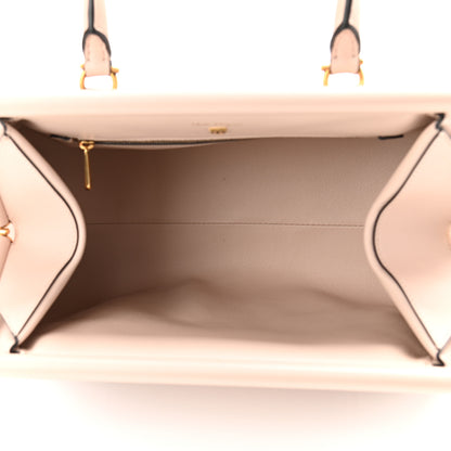 Salvatore Ferragamo Calfskin Frame Satchel Light Pink 5 of 10