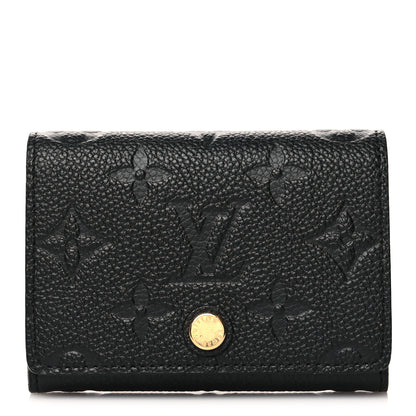 Louis Vuitton Empreinte Business Card Holder Black 1 of 8