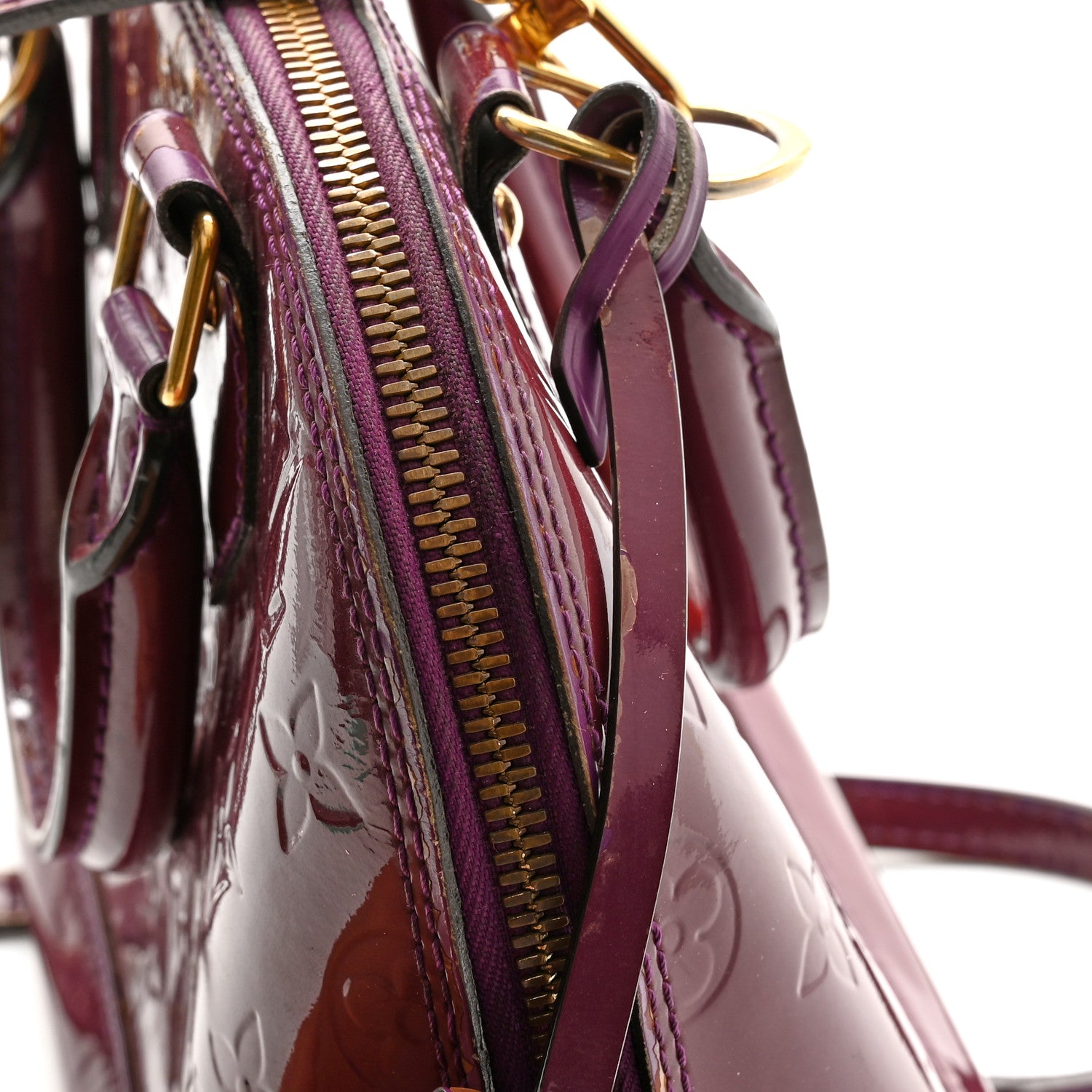Louis Vuitton Vernis Alma BB Amethyste 12 of 12