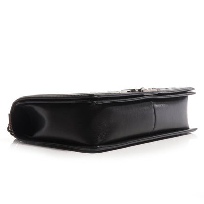 Chanel Metallic Calfskin Large Boy Flap Black 4 of 9