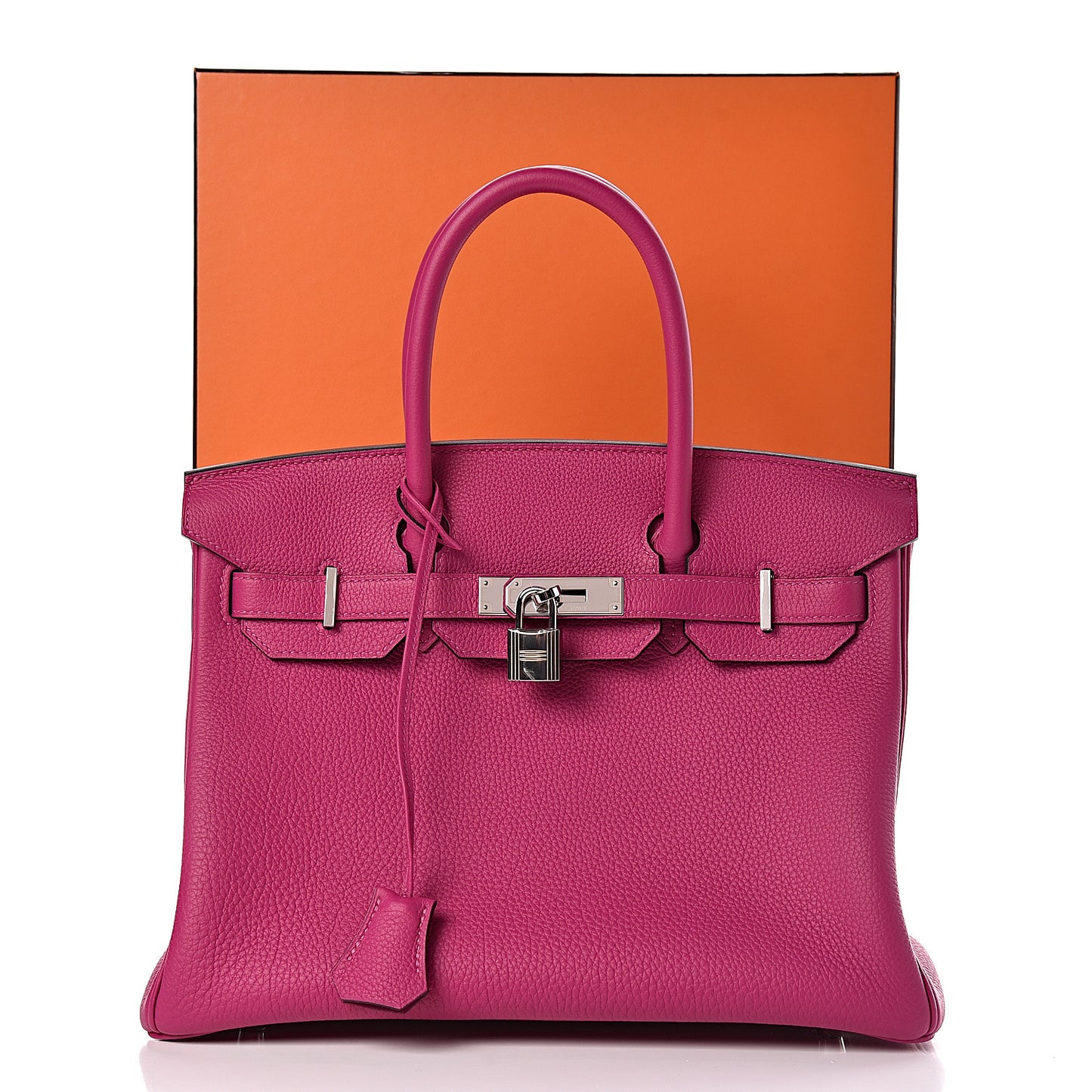 Togo Birkin 30 Rose Pourpre