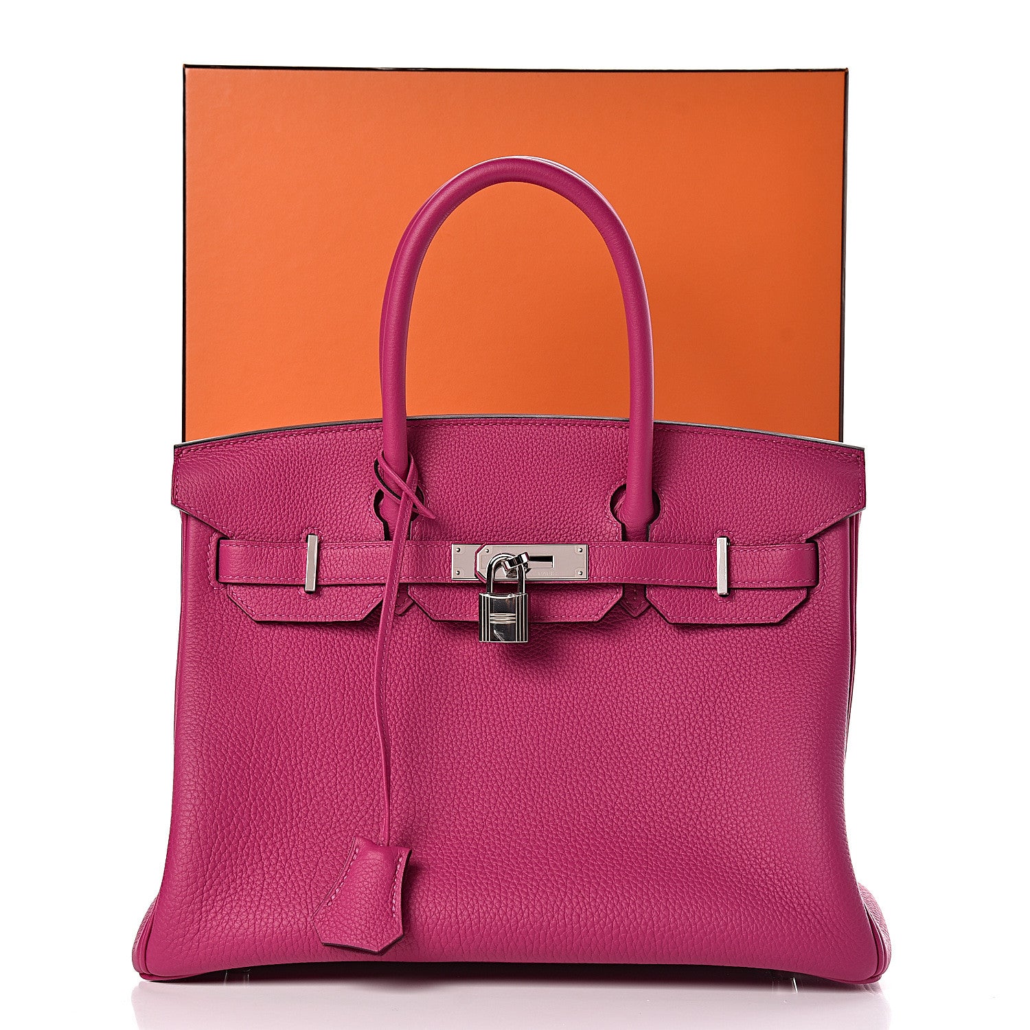 Hermes Togo Birkin 30 Rose Pourpre 13 of 13