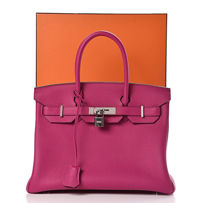 Hermes Togo Birkin 30 Rose Pourpre 13 of 13