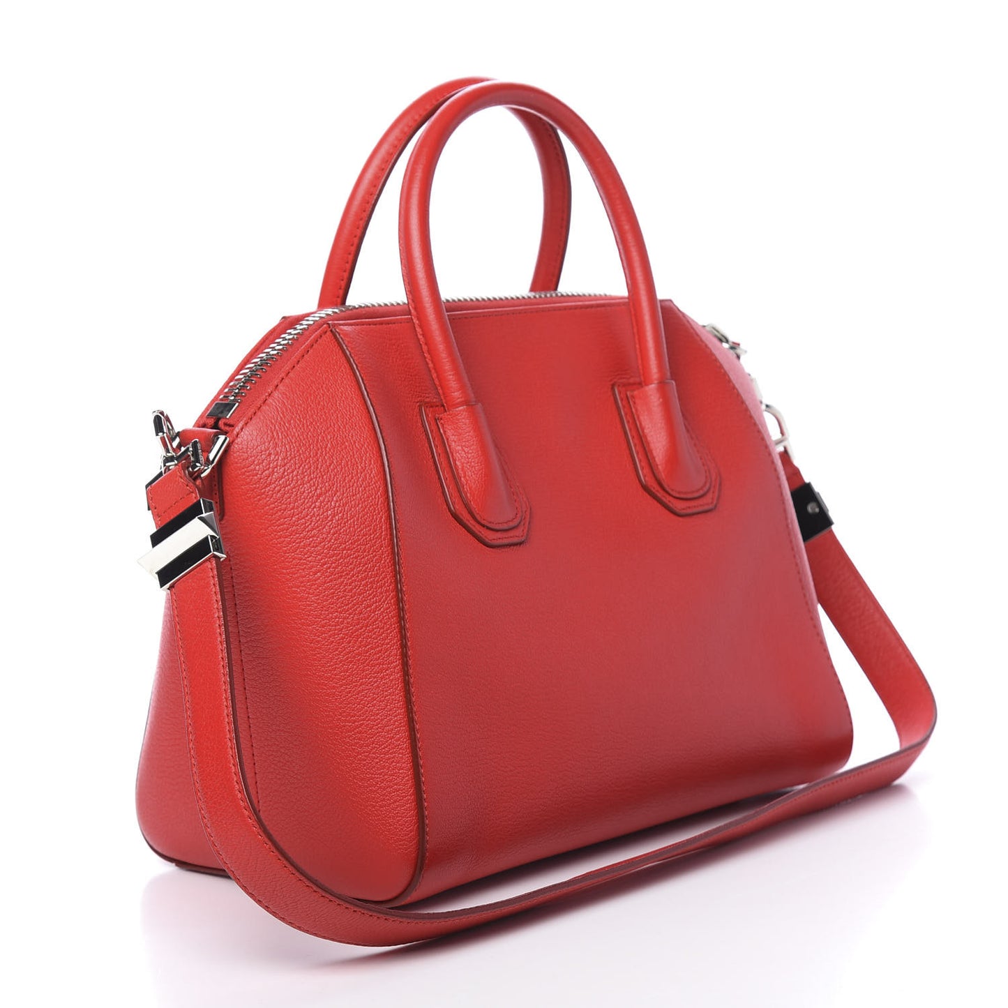 Sugar Goatskin Small Antigona Red