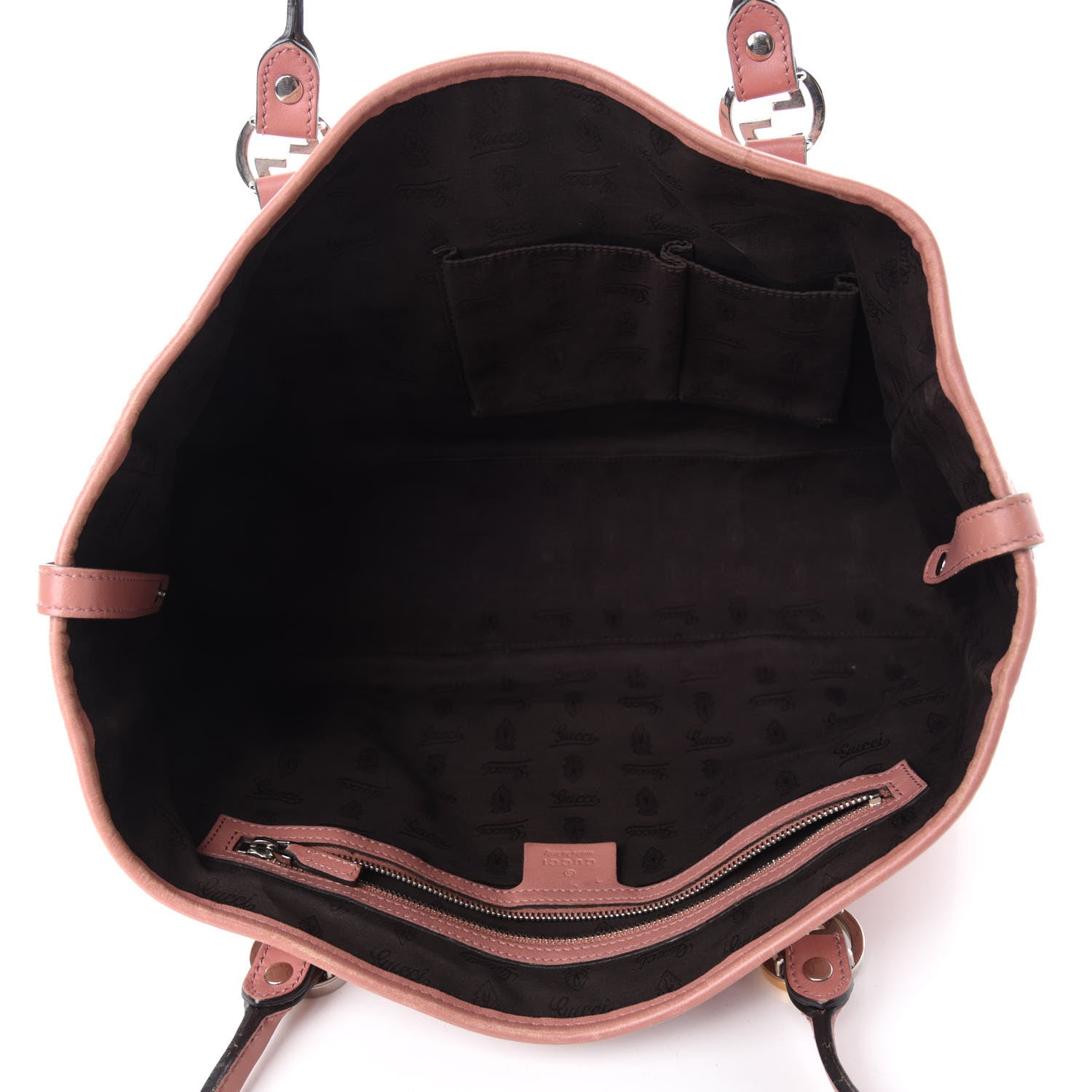 Gucci Guccissima Medium GG Twins Tote Pink 5 of 21