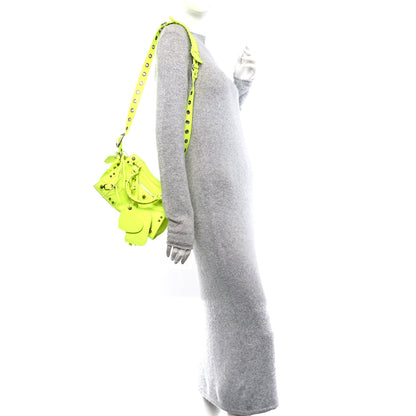 Balenciaga Agneau Arena Neo Cagole Handbag XS Fluo Yellow 2 of 10