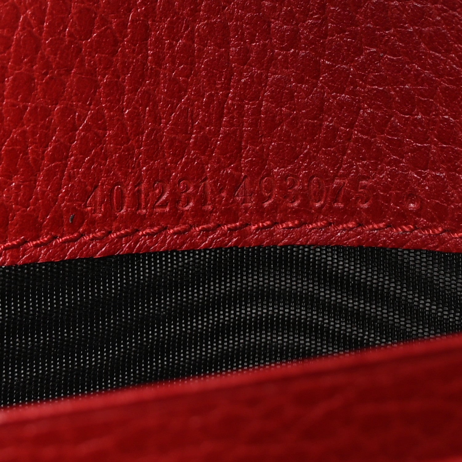 Gucci Calfskin Mini Dionysus Chain Wallet Hibiscus Red 7 of 10