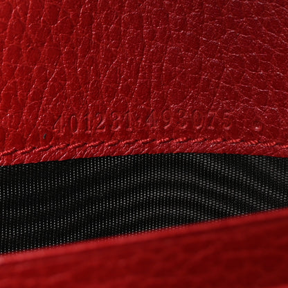 Gucci Calfskin Mini Dionysus Chain Wallet Hibiscus Red 7 of 10