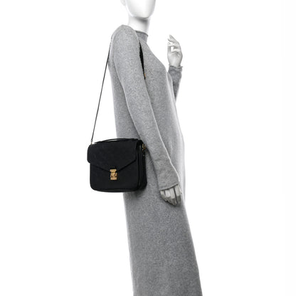 Louis Vuitton Empreinte Pochette Metis Black 2 of 15