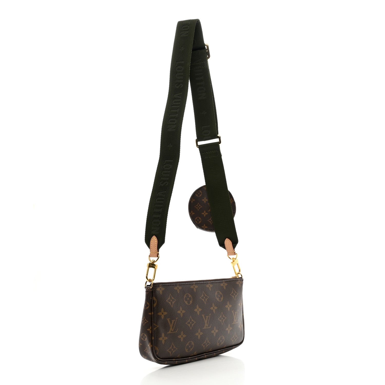 Louis Vuitton Monogram Multi Pochette Accessories Large Pochette Kaki 3 of 11
