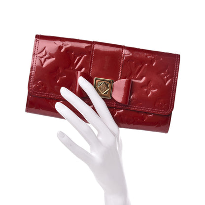 Louis Vuitton Vernis Sarah Noeud Wallet Pomme D'Amour 2 of 10