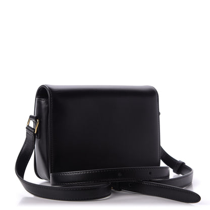 Celine Shiny Calfskin Nano Triomphe Black 3 of 8