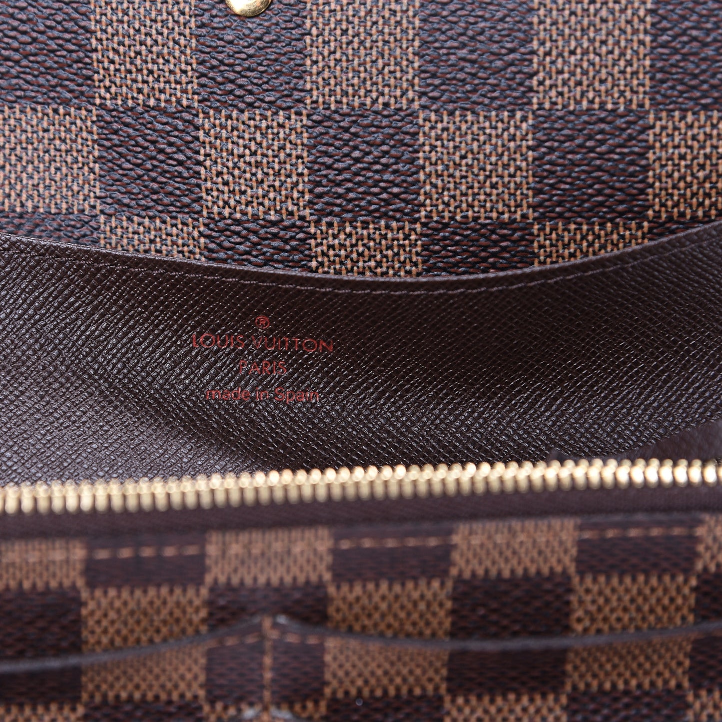 Damier Ebene Emilie Wallet