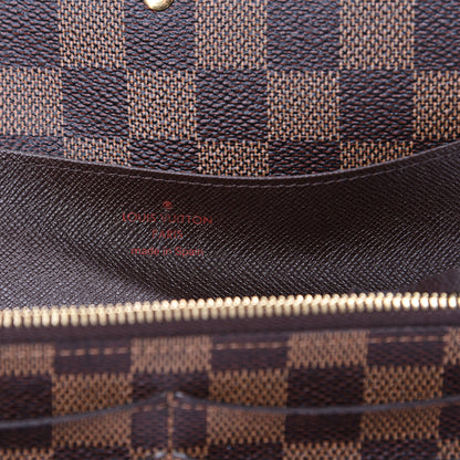 Louis Vuitton Damier Ebene Emilie Wallet 5 of 9