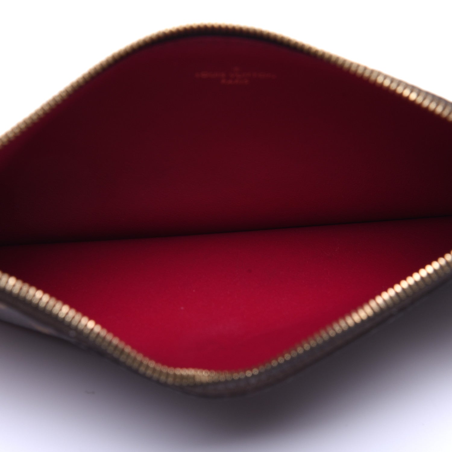 Louis Vuitton Monogram Pochette Felicie Chain Wallet Fuchsia 21 of 25