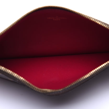 Louis Vuitton Monogram Pochette Felicie Chain Wallet Fuchsia 21 of 25
