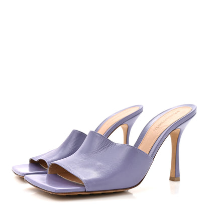 Bottega Veneta Lambskin Stretch Mule Sandals 41 Lavender 4 of 10
