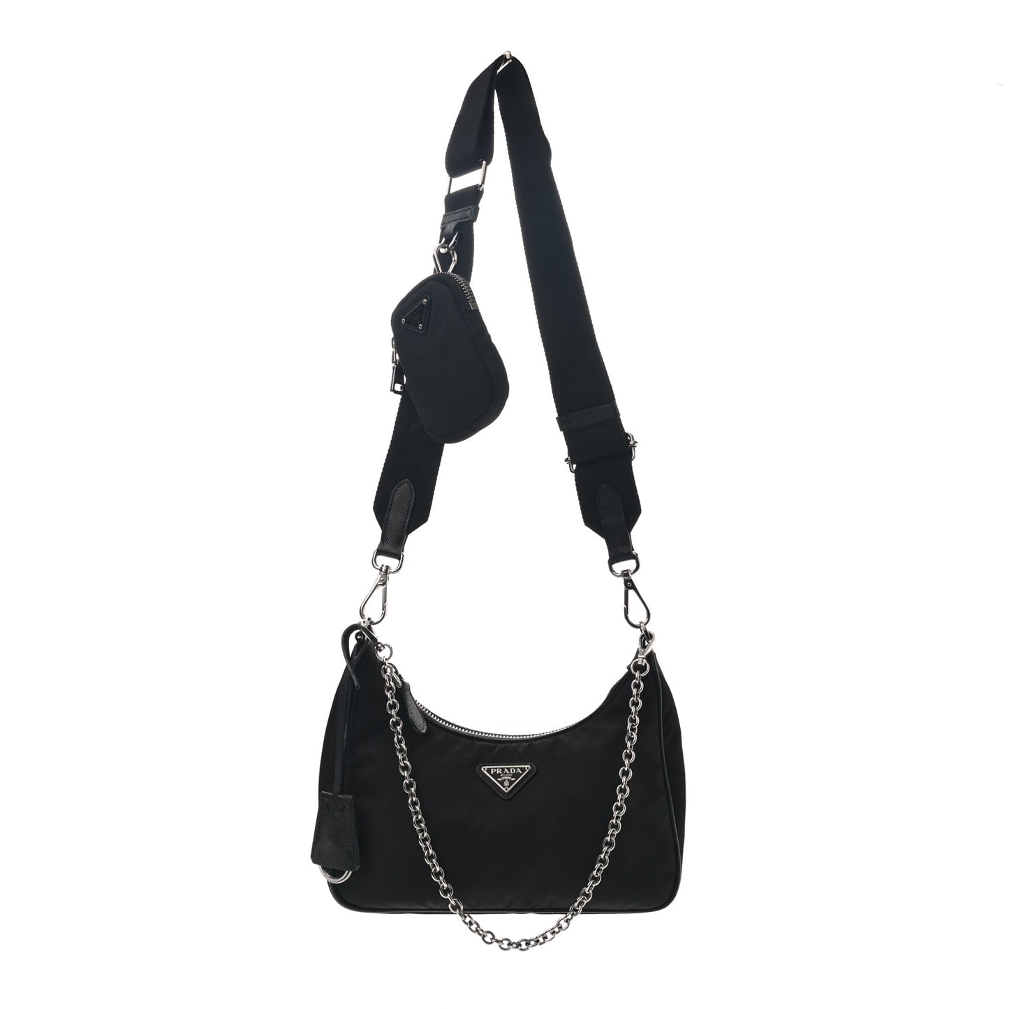 Nylon Re-Edition 2005 Shoulder Bag Black