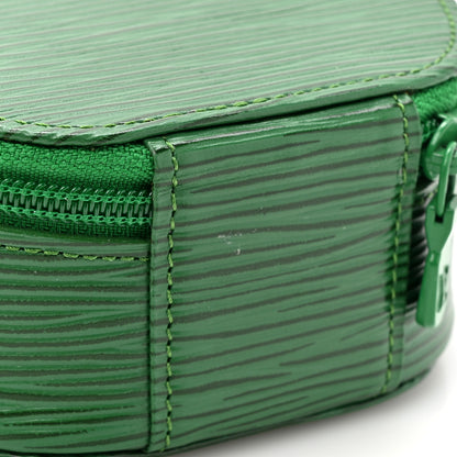 Louis Vuitton Epi Ecrin Bijoux 10cm Jewelry Box Case Borneo 7 of 7