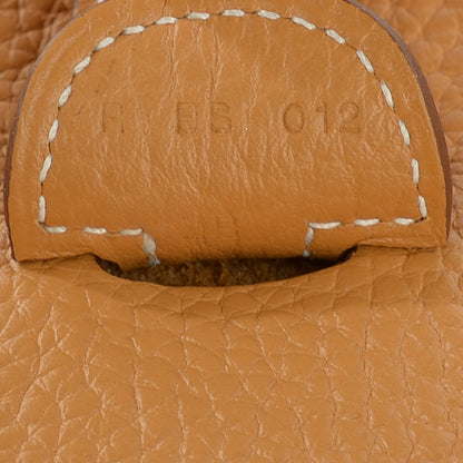 Hermes Taurillon Clemence Evelyne III PM Natural Sable 12 of 16