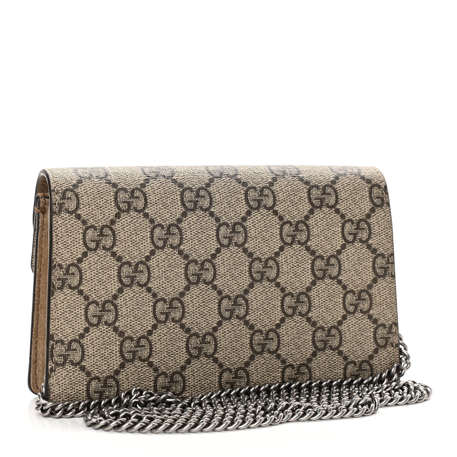 Gucci GG Supreme Monogram Super Mini Dionysus Shoulder Bag Taupe 3 of 10