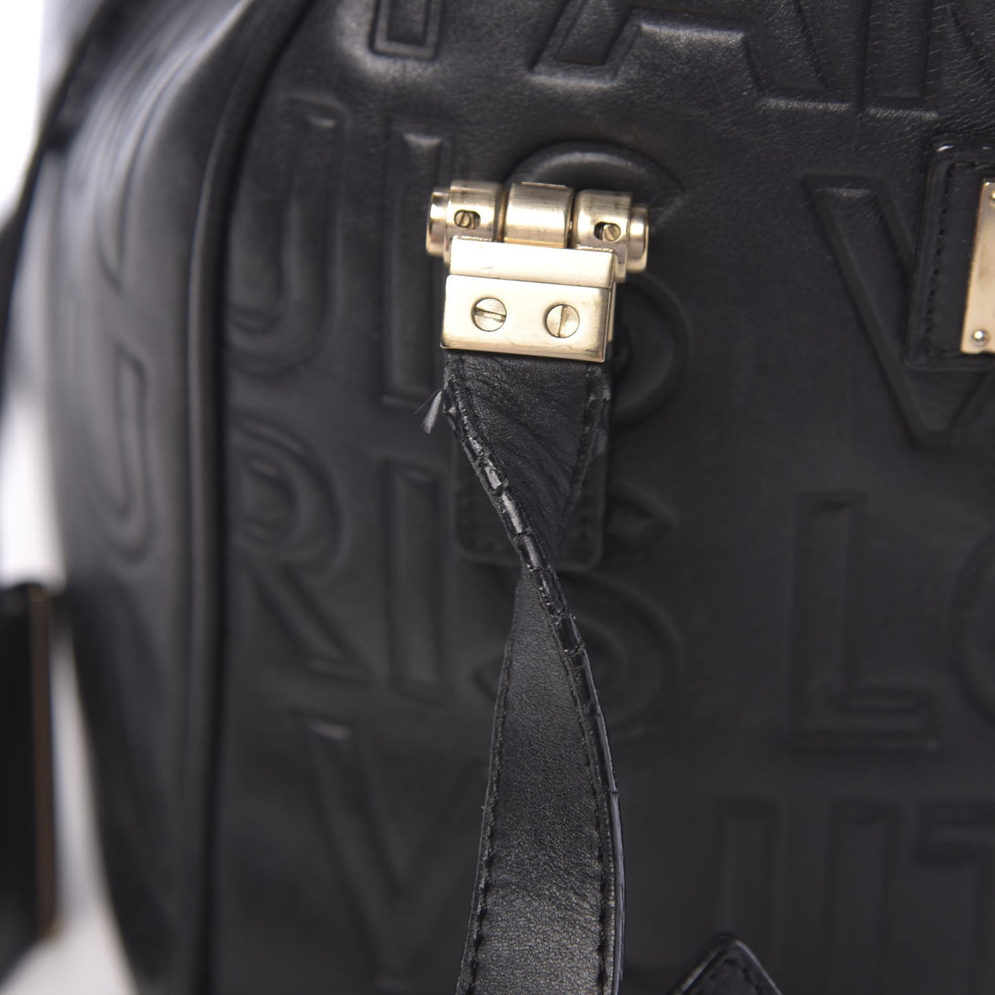 Calfskin Embossed Speedy Cube 30 Black