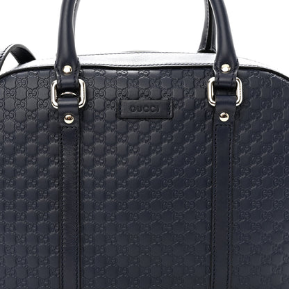 Gucci Microguccissima Medium Crossbody Bag Blue 8 of 10