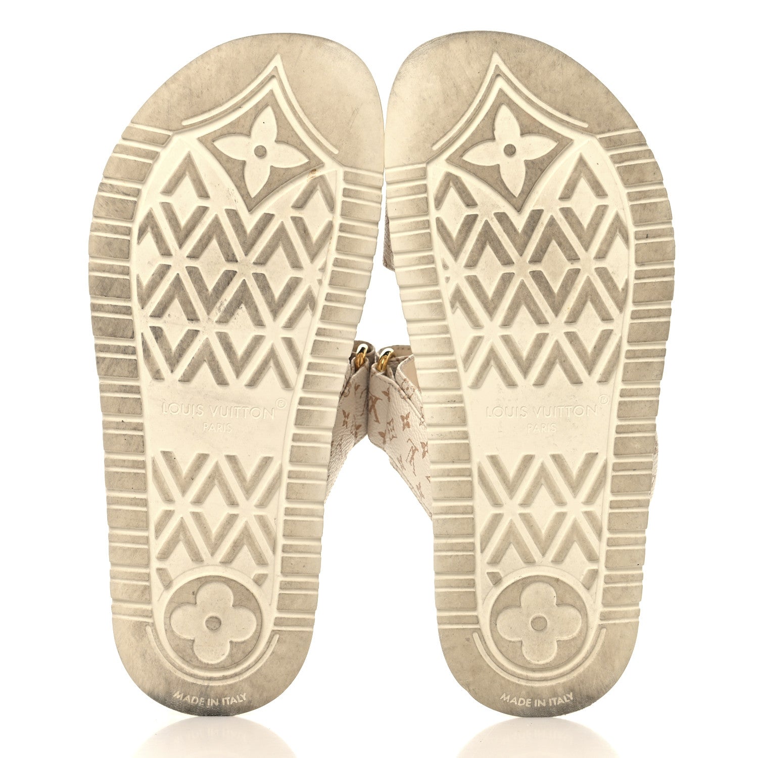 Louis Vuitton Monogram LV Sunset Comfort Flat Sandals 37 Dune 6 of 9