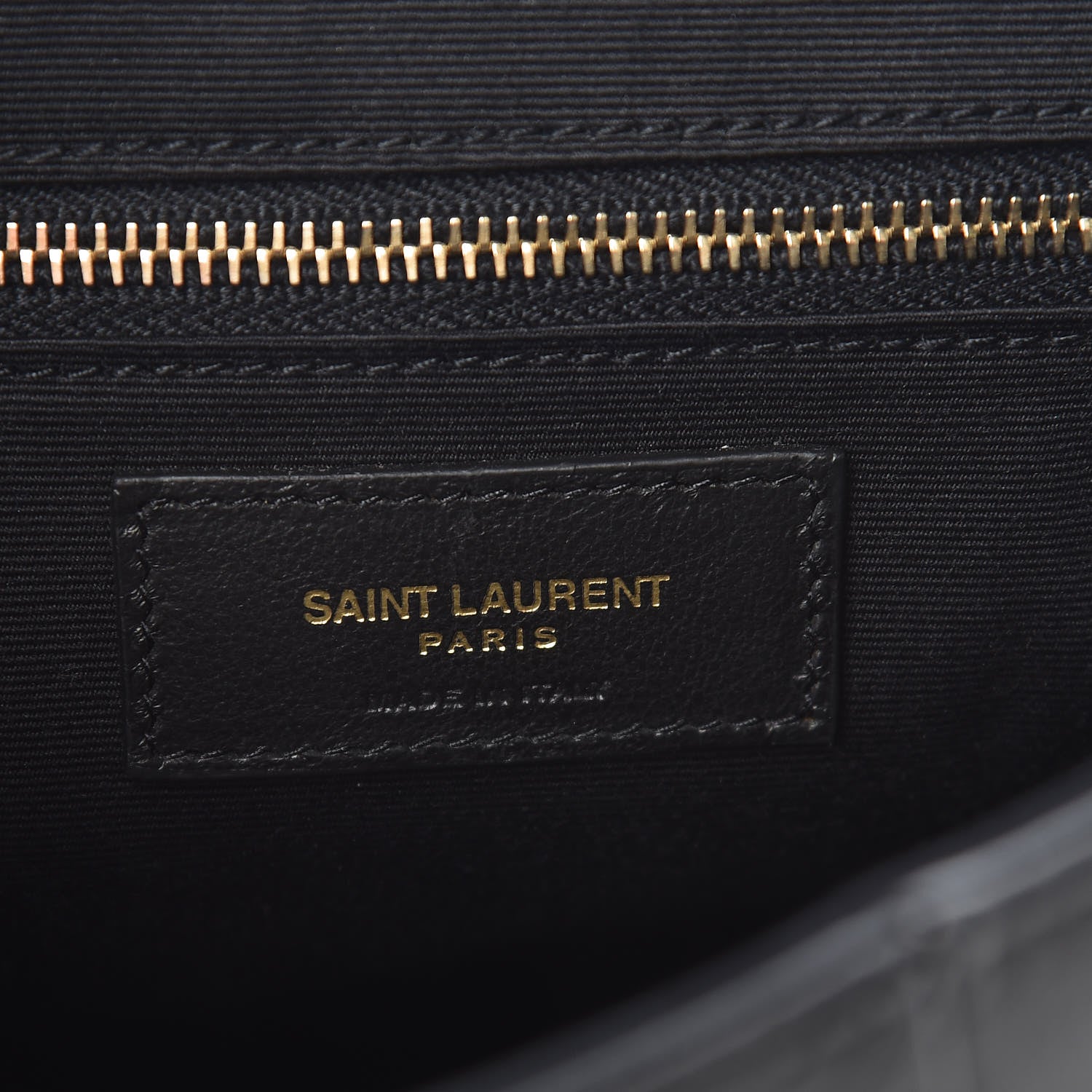 Saint Laurent Lambskin Patchwork Monogram Large Jamie Black 8 of 8