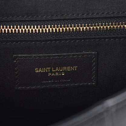 Saint Laurent Lambskin Patchwork Monogram Large Jamie Black 8 of 8
