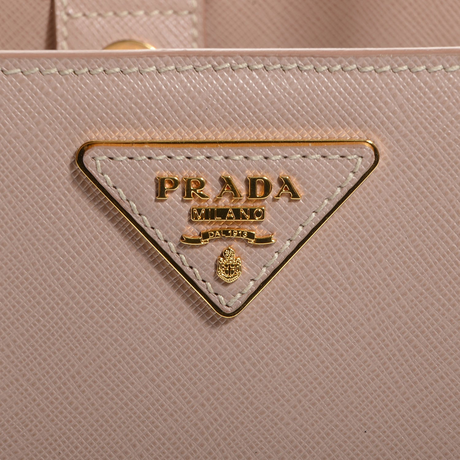 Prada Saffiano Lux Medium Tote Cammeo 8 of 9