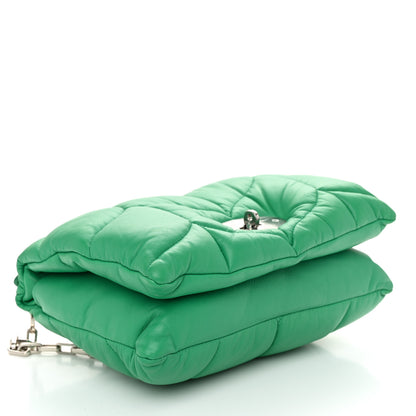 Mulberry Nappa Pillow Quilted Little Softie Bag Lawn Green 4 of 9
