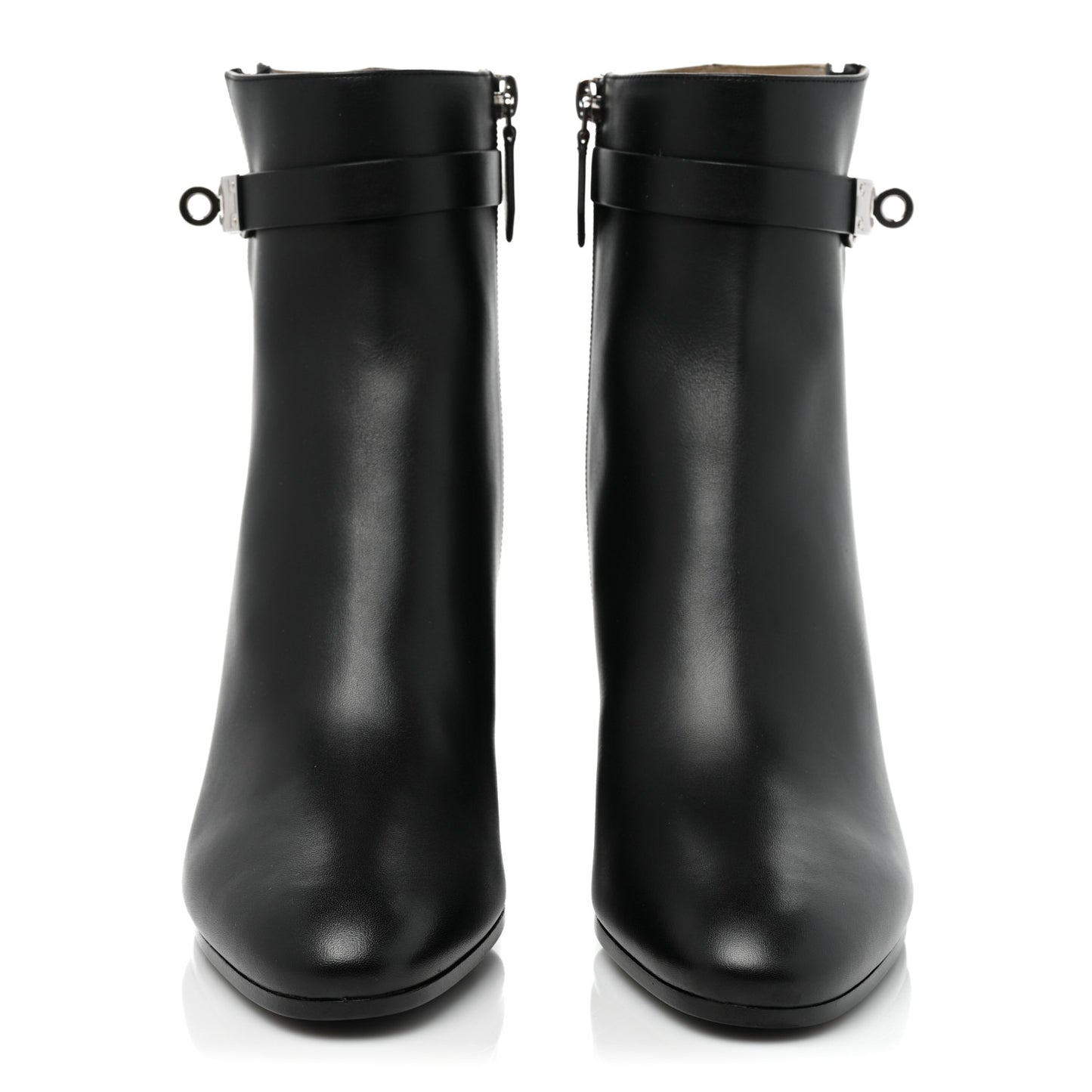 Calfskin Saint Germain Ankle Boots 38.5 Black
