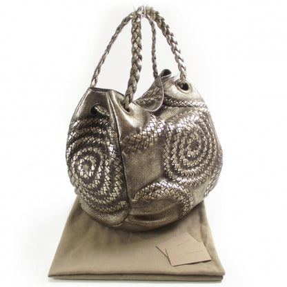 Bottega Veneta Cervo Illusion Metallic Hobo 3 of 10