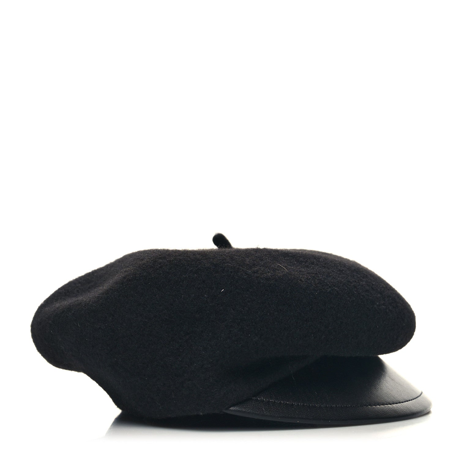 Christian Dior Wool Arty Beret Cap 57 Black 6 of 8