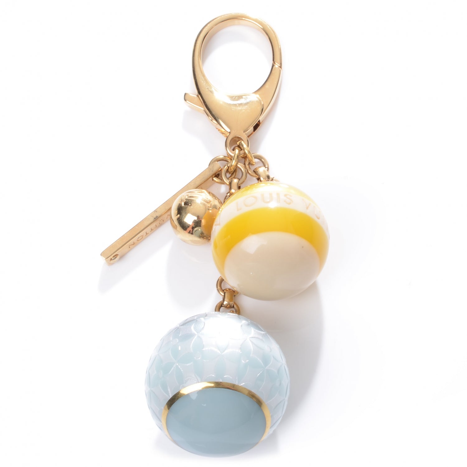 Louis Vuitton Mini Lin Bag Charm 1 of 5