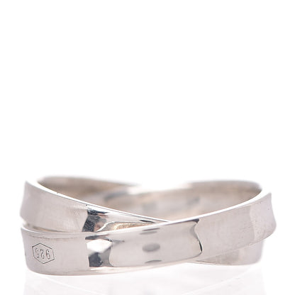 Tiffany Sterling Silver 1837 Interlocking Ring 51.9 6 3 of 7