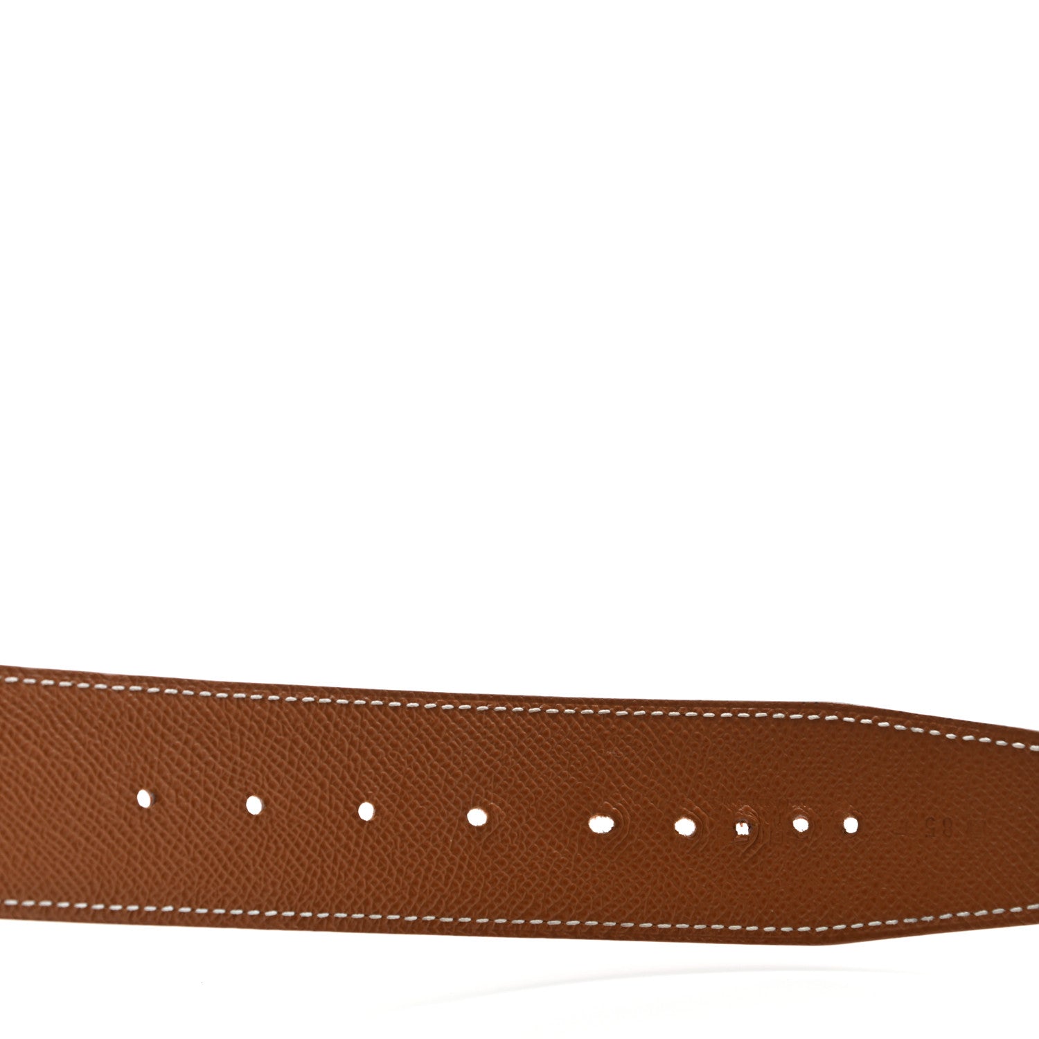 Hermes Epsom 42mm Constance 2 H Belt 85 Gold Orange 9 of 9