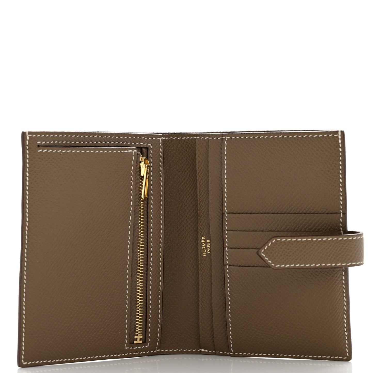 Epsom Bearn Compact Wallet Etoupe