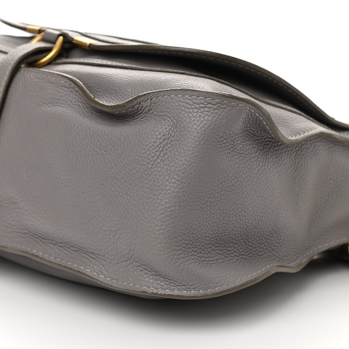 Calfskin Medium Marcie Satchel Cashmere Grey