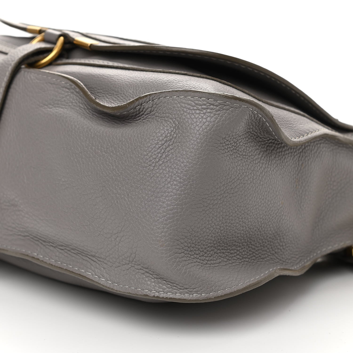 Chloe Calfskin Medium Marcie Satchel Cashmere Grey 10 of 15