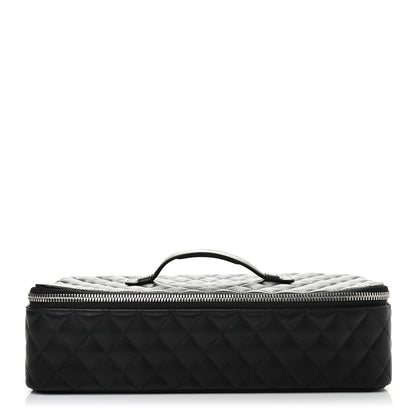 Chanel Lambskin Quilted Large Jewelry Case Black 1 of 6